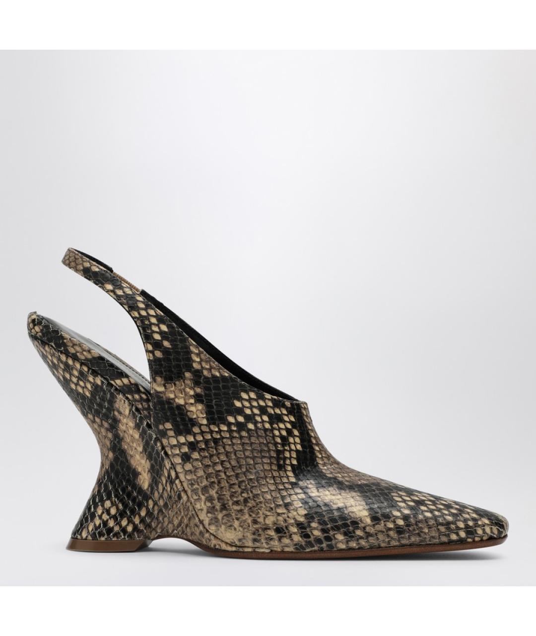 DRIES VAN NOTEN Мульти кожаные туфли, фото 4