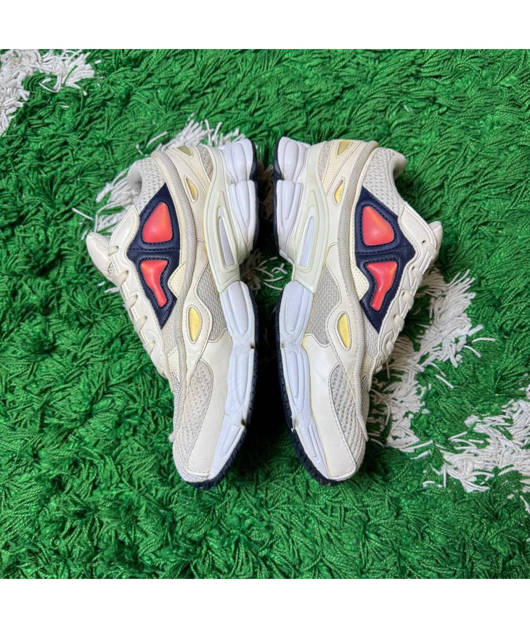ADIDAS X RAF SIMONS Белые низкие кроссовки / кеды, фото 3