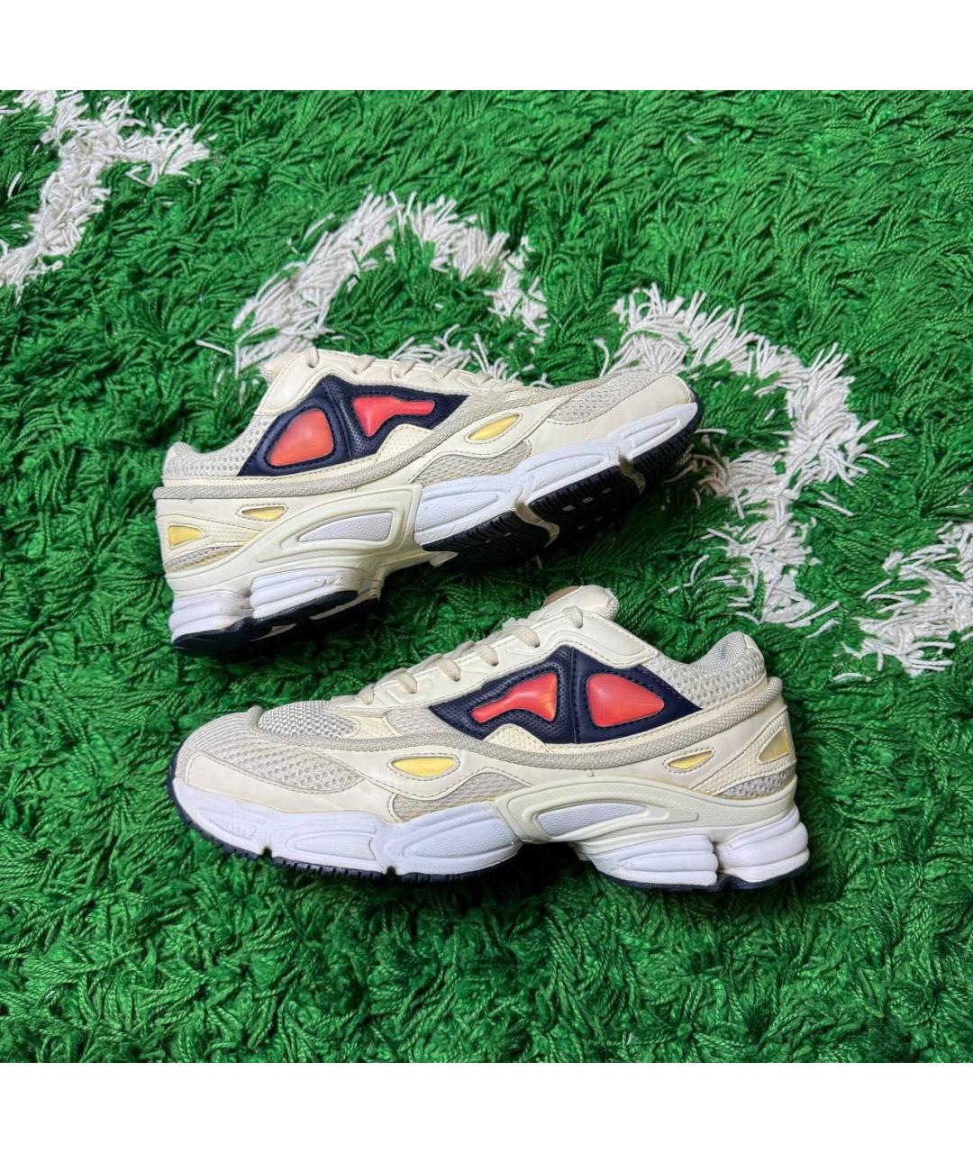 ADIDAS X RAF SIMONS Белые низкие кроссовки / кеды, фото 7
