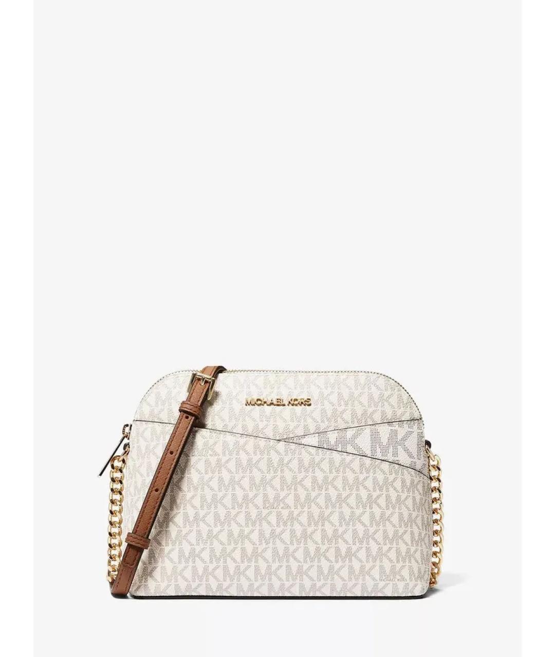 MICHAEL KORS Белая сумка через плечо, фото 10
