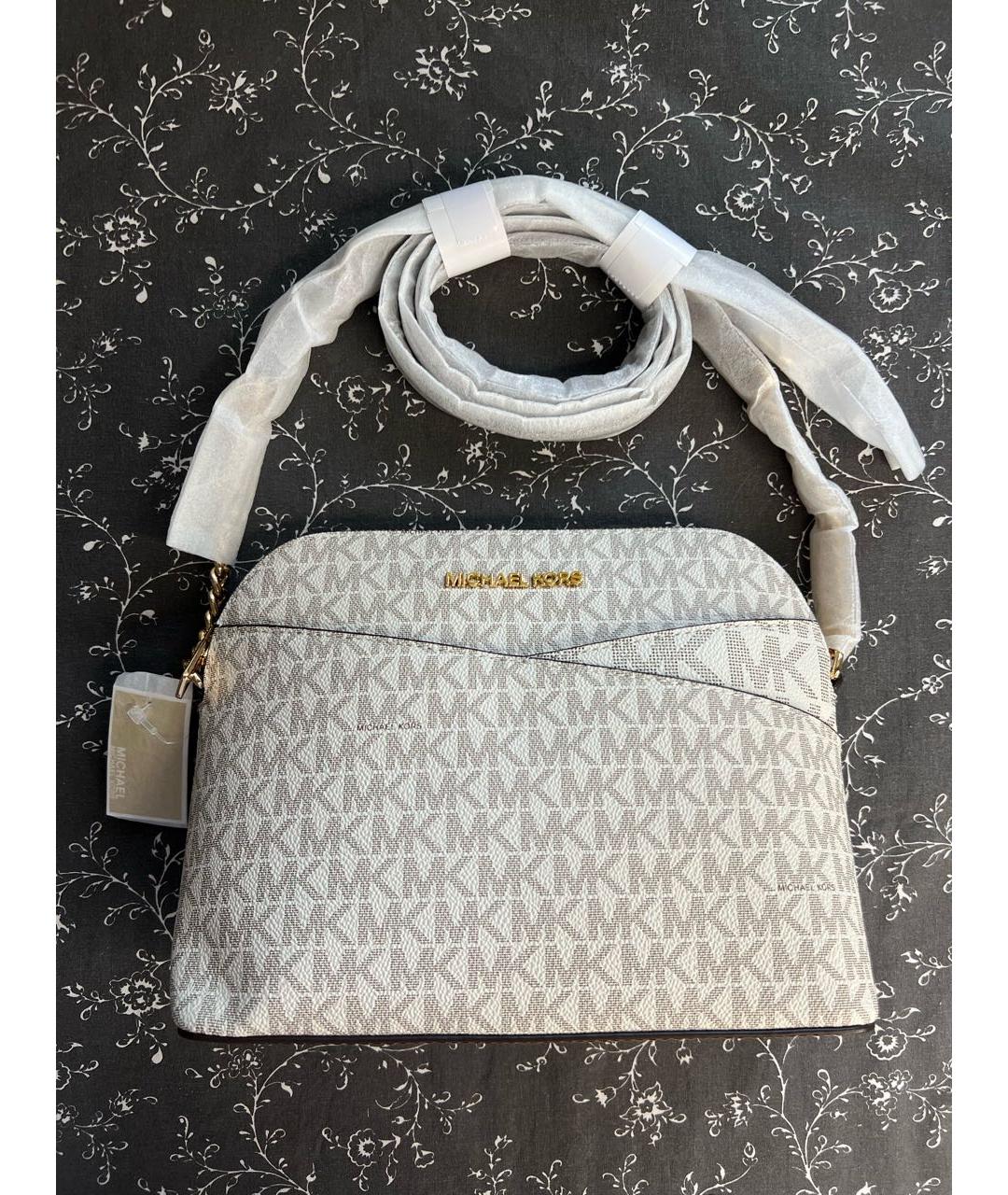 MICHAEL KORS Белая сумка через плечо, фото 2