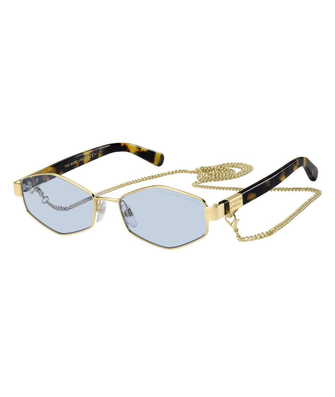 MARC BY MARC JACOBS Голубые металлические солнцезащитные очки, фото 6