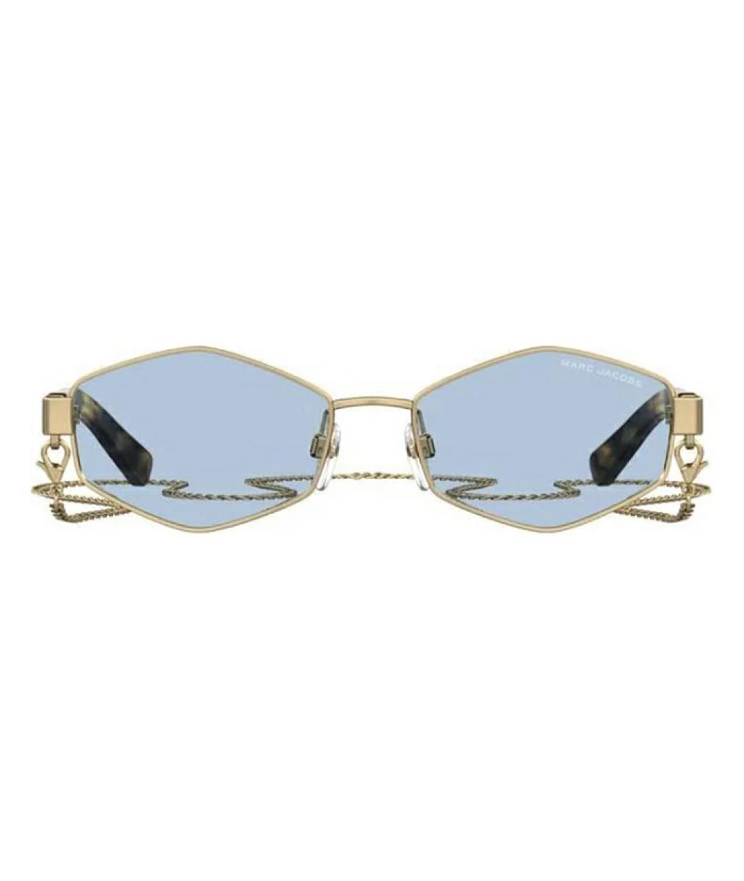 MARC BY MARC JACOBS Голубые металлические солнцезащитные очки, фото 2