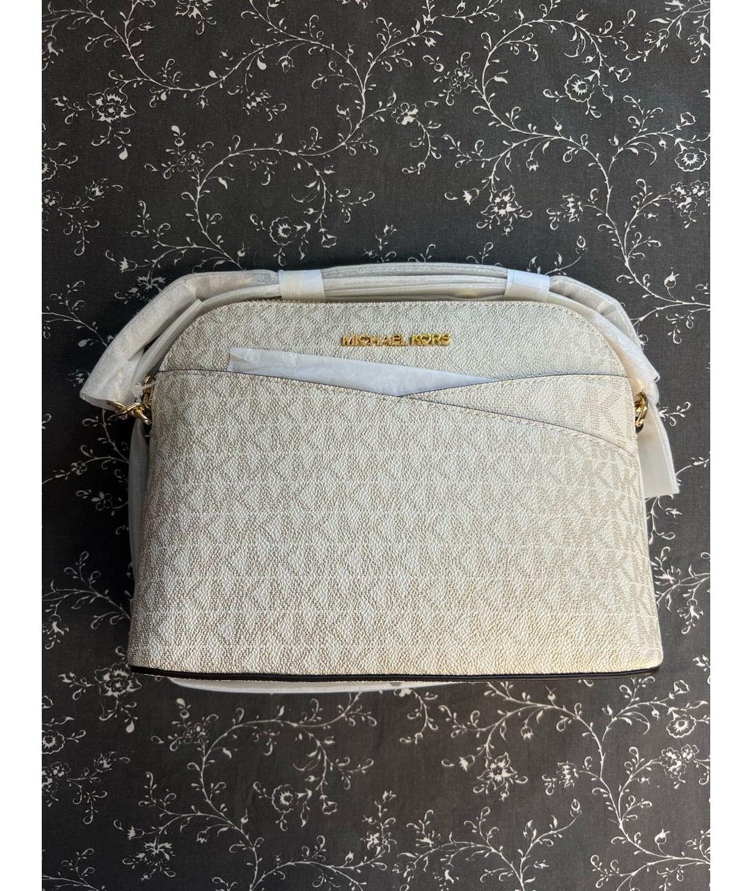 MICHAEL KORS Белая сумка через плечо, фото 2