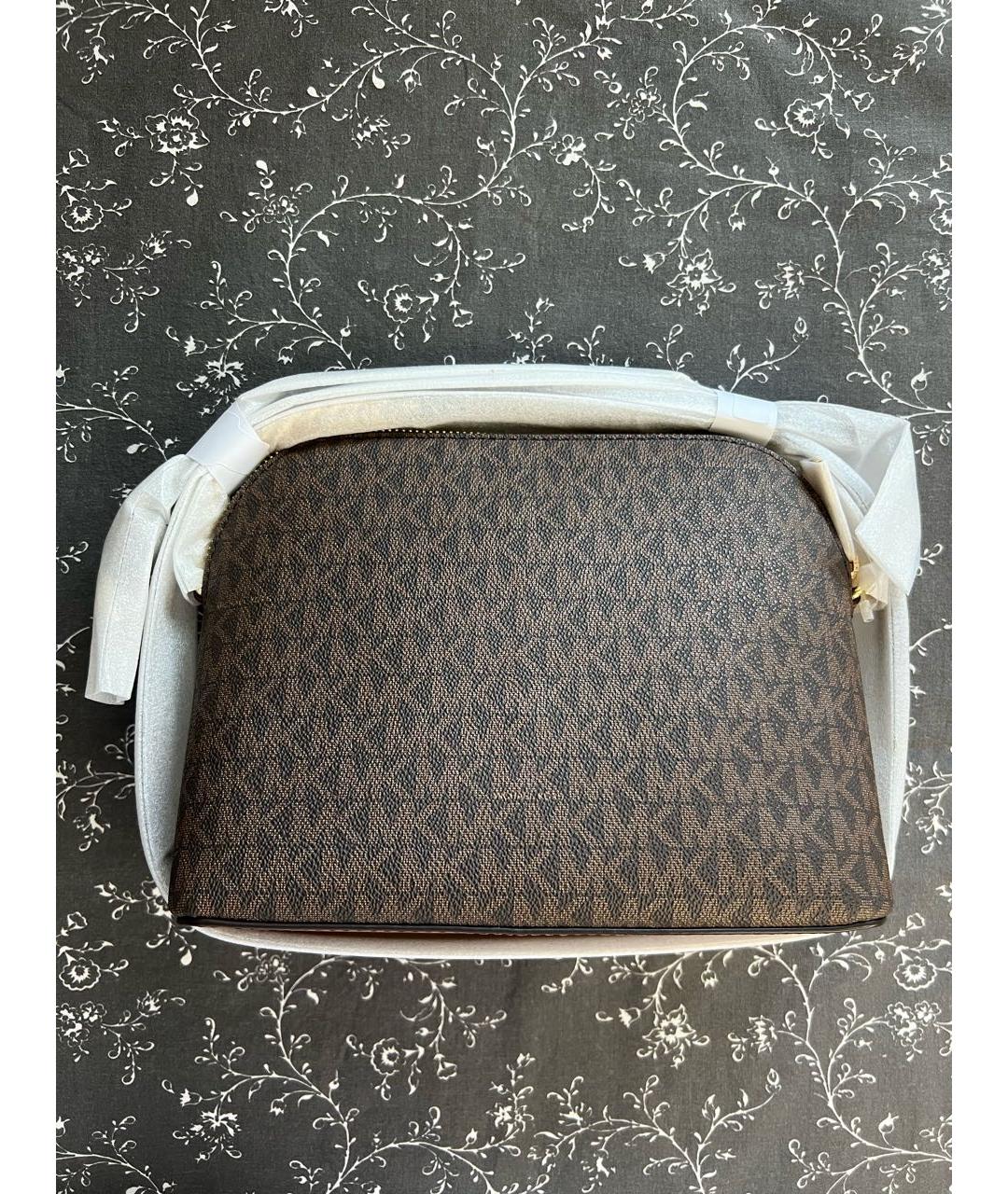 MICHAEL KORS Коричневая сумка через плечо, фото 3
