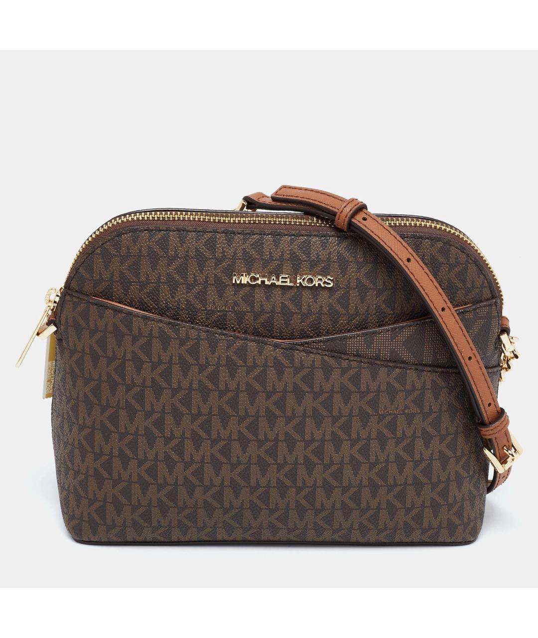 MICHAEL KORS Коричневая сумка через плечо, фото 10