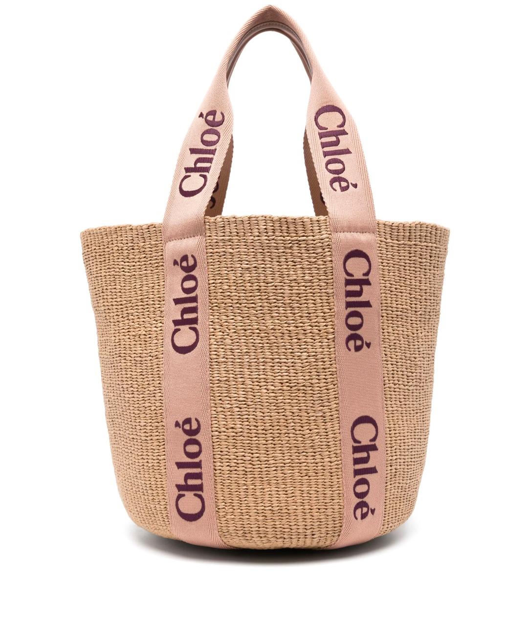 CHLOE Бежевая сумка тоут, фото 1