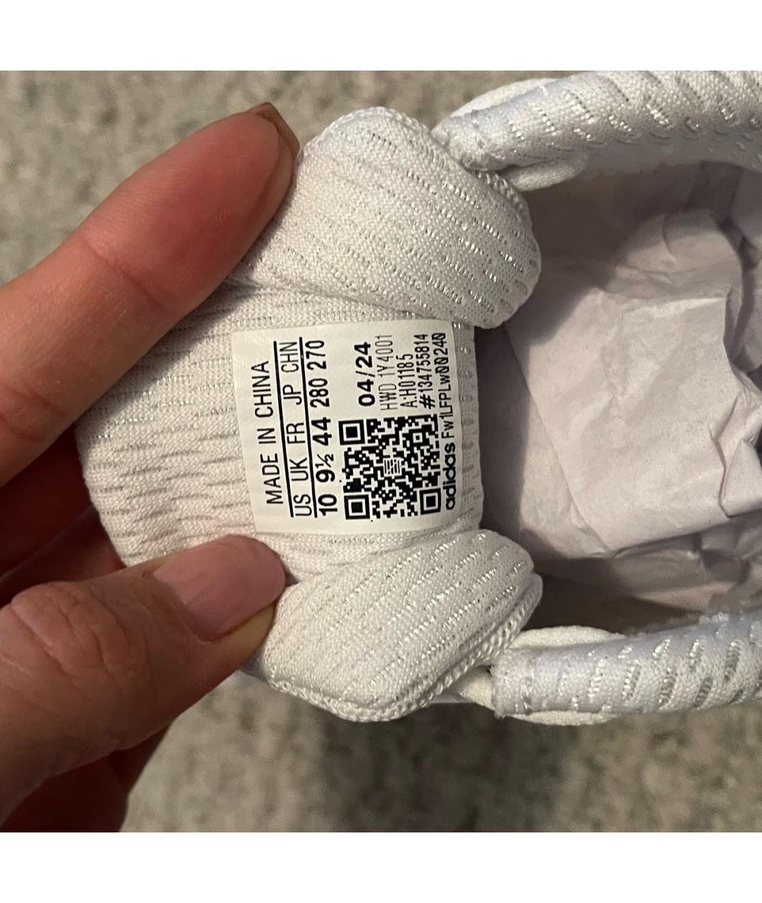 ADIDAS Белые высокие кроссовки / кеды, фото 5