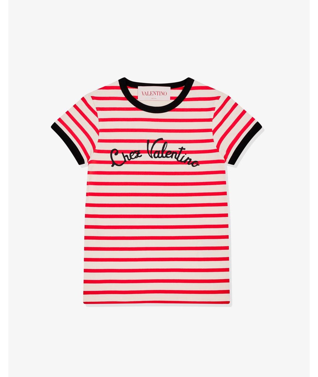 VALENTINO Белая футболка, фото 4