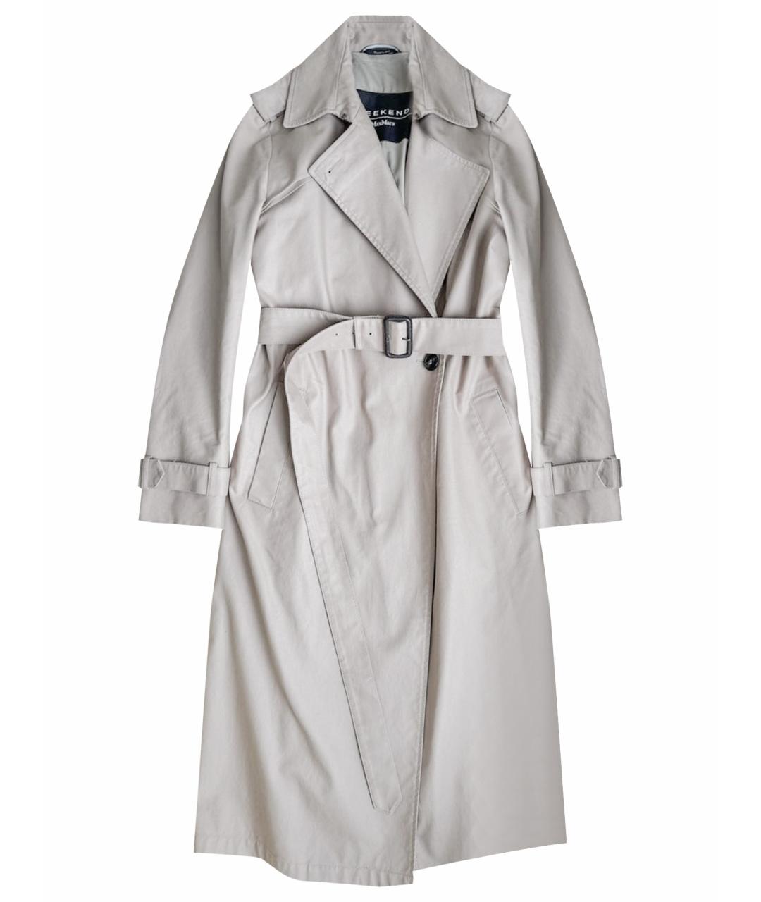 MAX MARA Бежевый тренч/плащ, фото 1