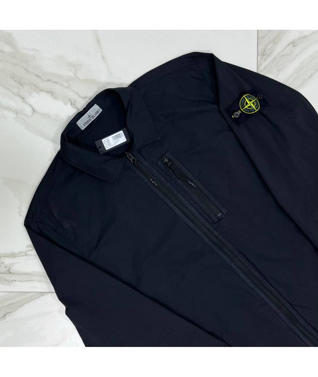 STONE ISLAND Черная куртка, фото 2