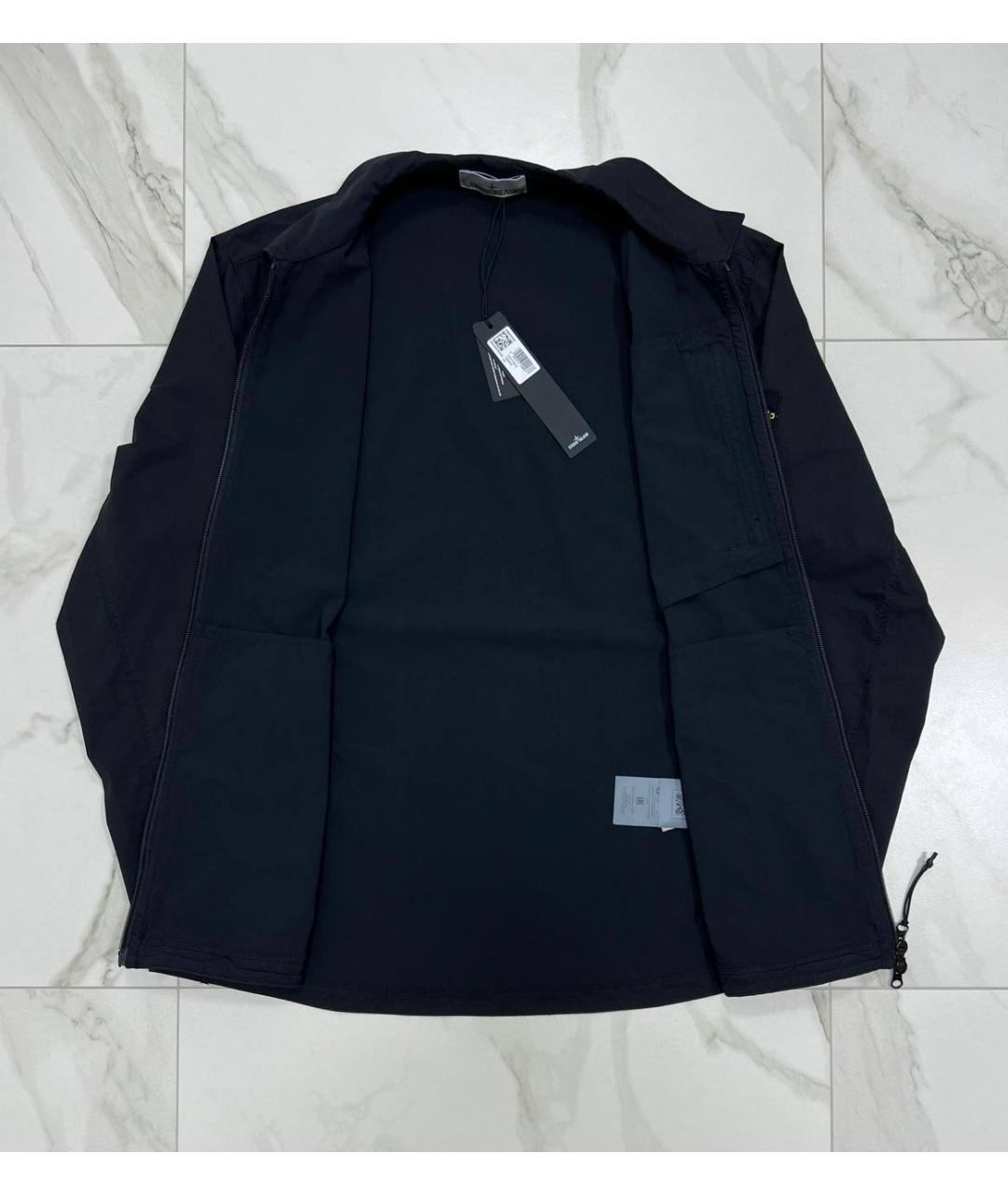 STONE ISLAND Черная куртка, фото 5