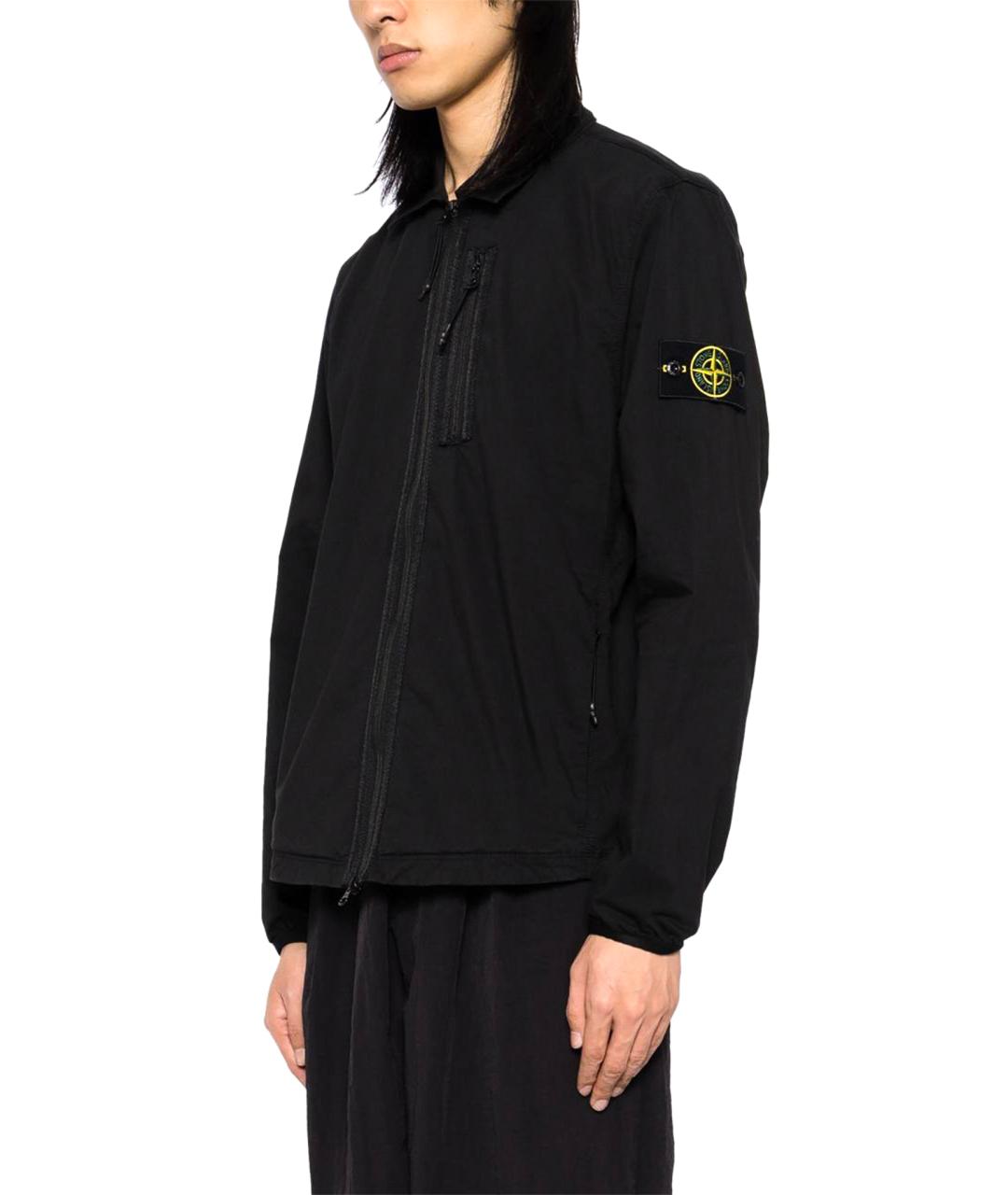 STONE ISLAND Черная куртка, фото 12