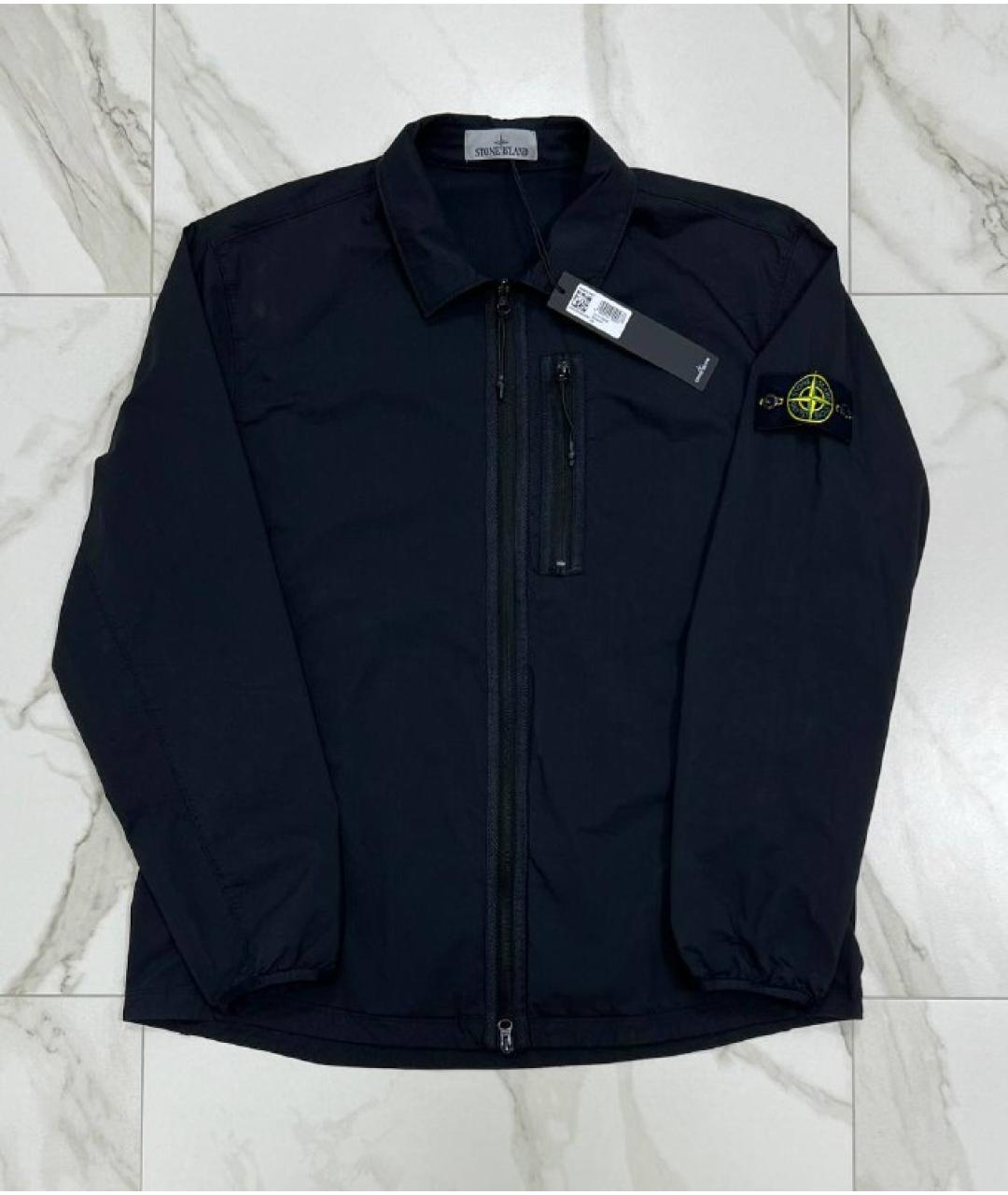 STONE ISLAND Черная куртка, фото 10