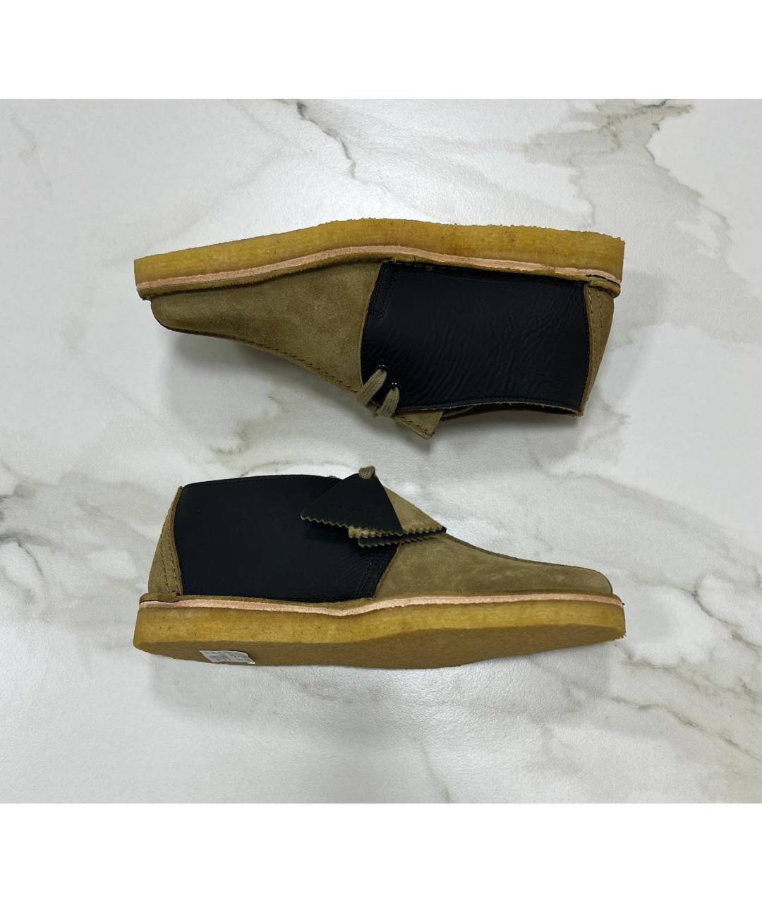 CP COMPANY Горчичные низкие ботинки, фото 3