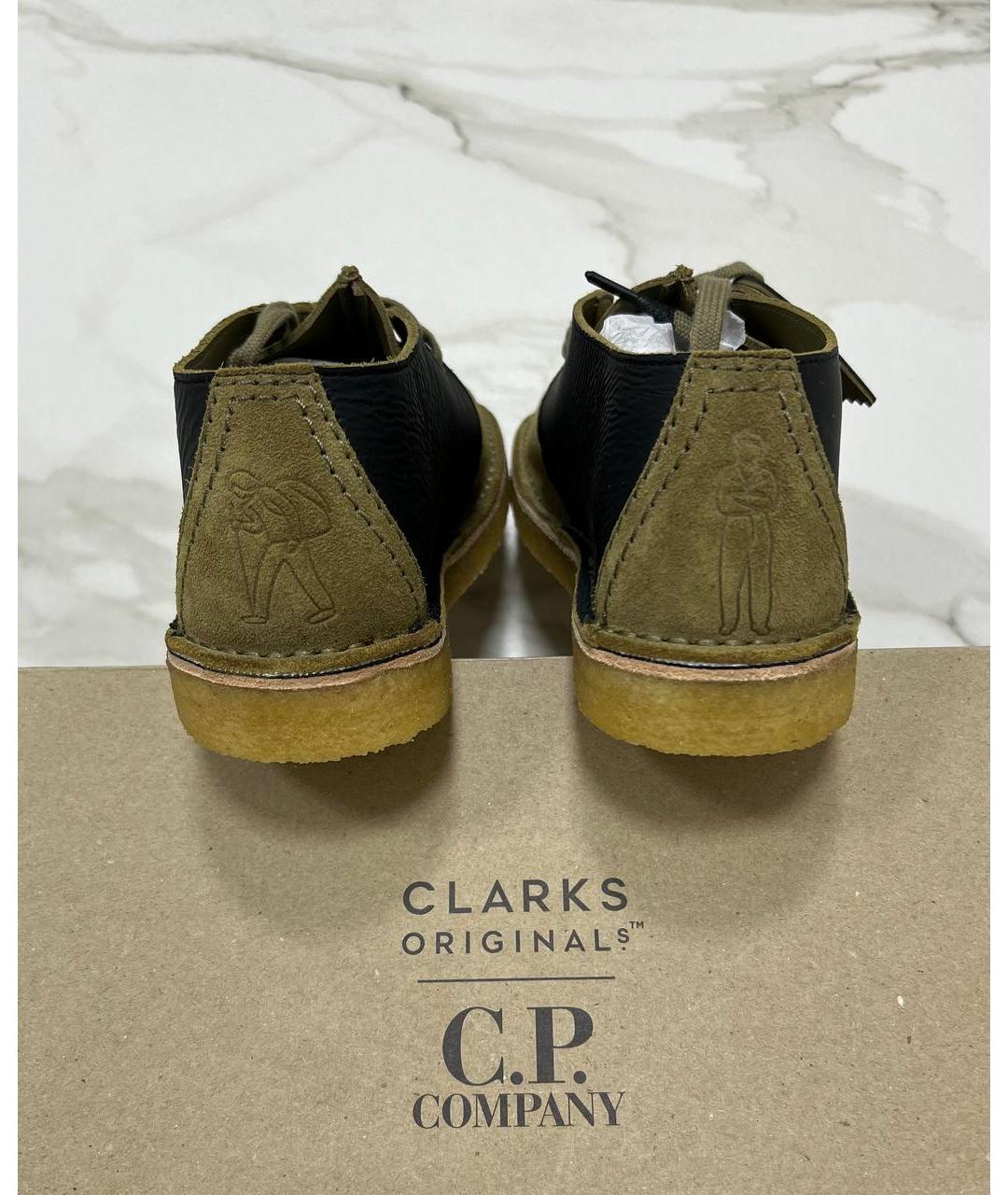 CP COMPANY Горчичные низкие ботинки, фото 5