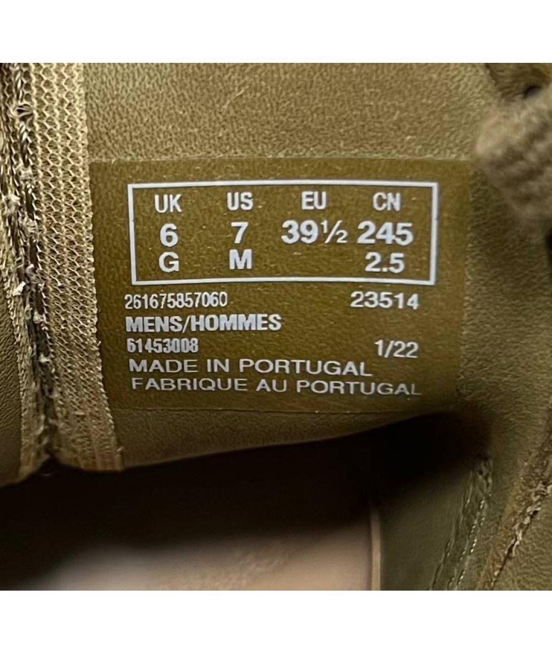 CP COMPANY Горчичные низкие ботинки, фото 4