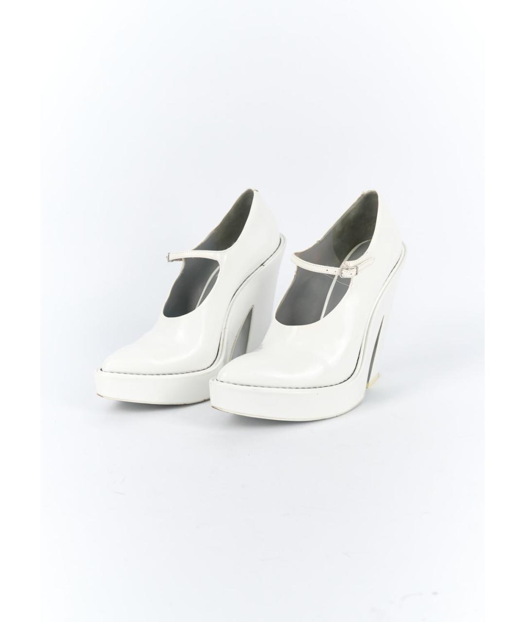 ALEXANDER WANG Белые кожаные туфли, фото 3