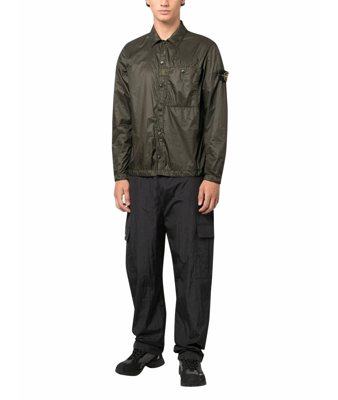 STONE ISLAND Зеленая куртка, фото 11