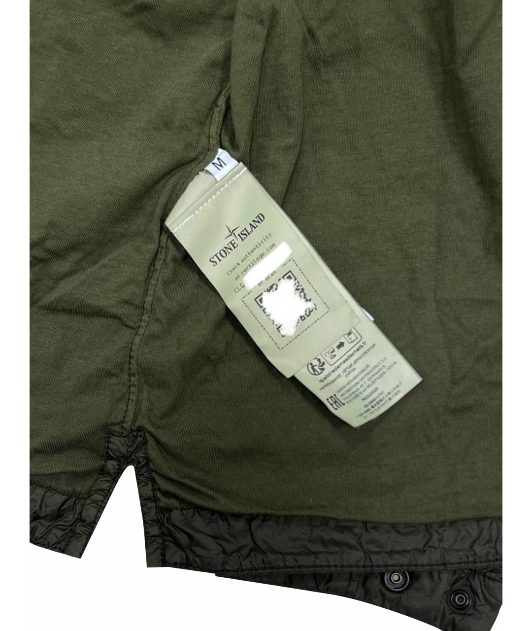 STONE ISLAND Зеленая куртка, фото 13