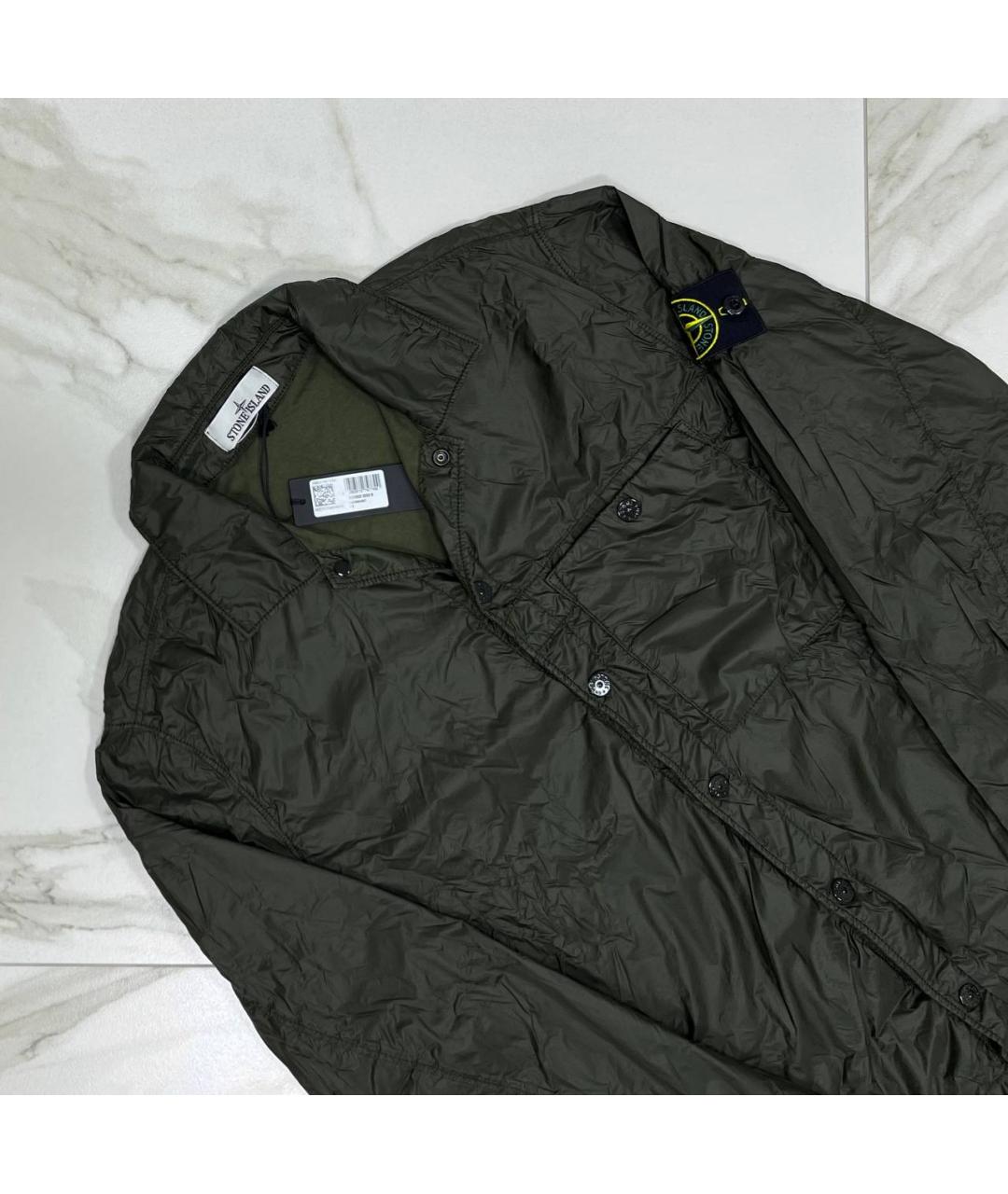 STONE ISLAND Зеленая куртка, фото 2