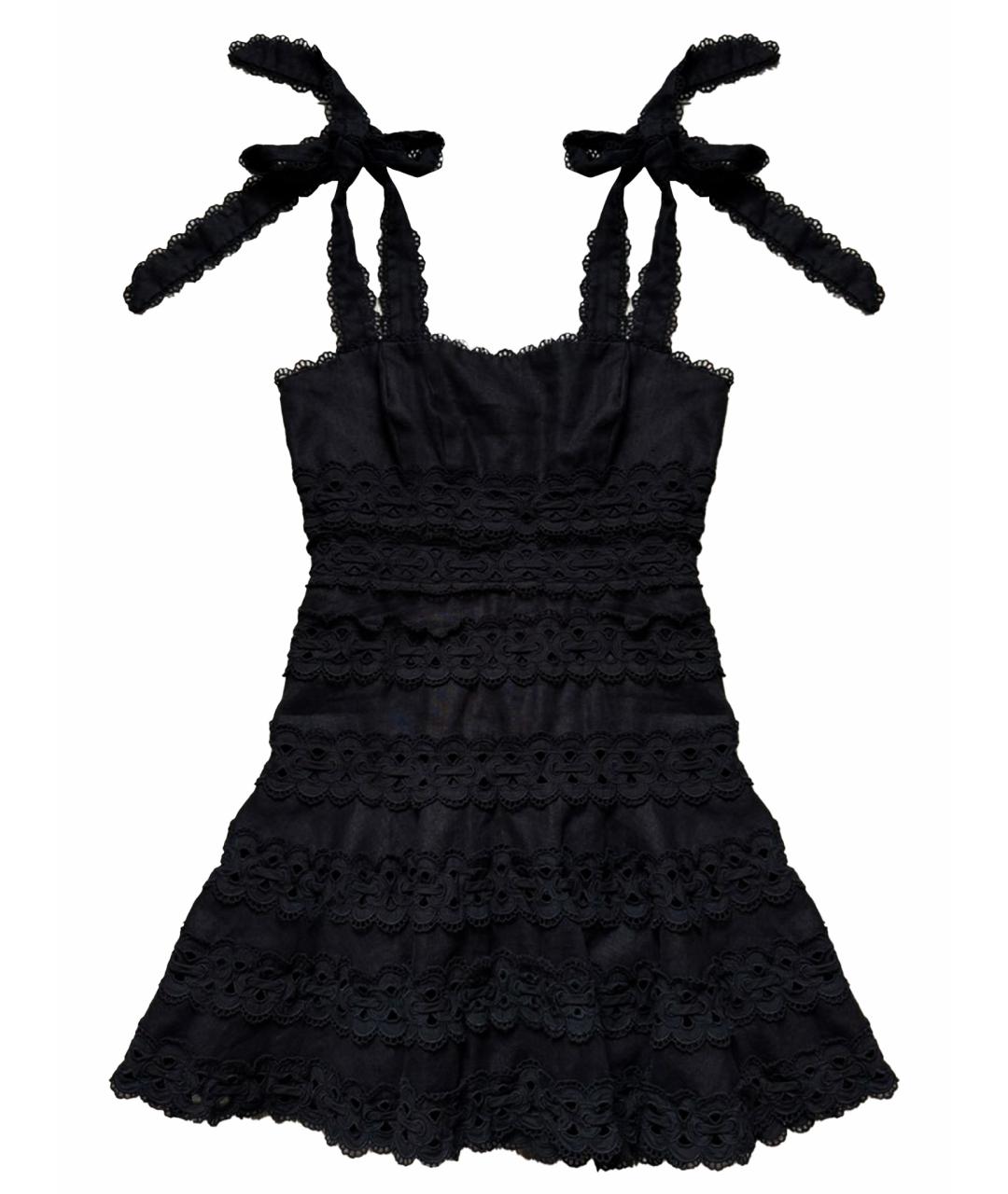 ZIMMERMANN Черное платье, фото 1