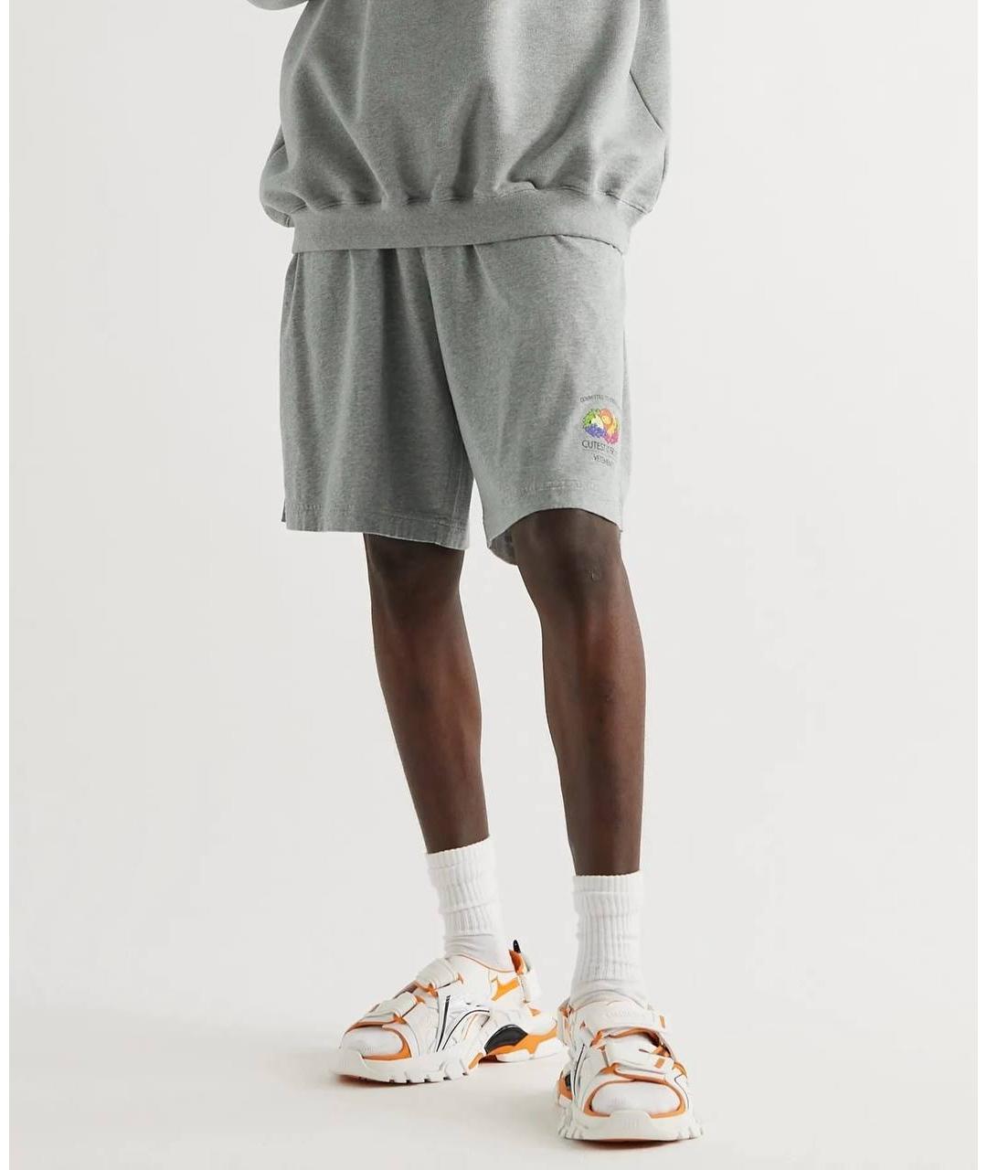 VETEMENTS Темно-синие шорты, фото 8