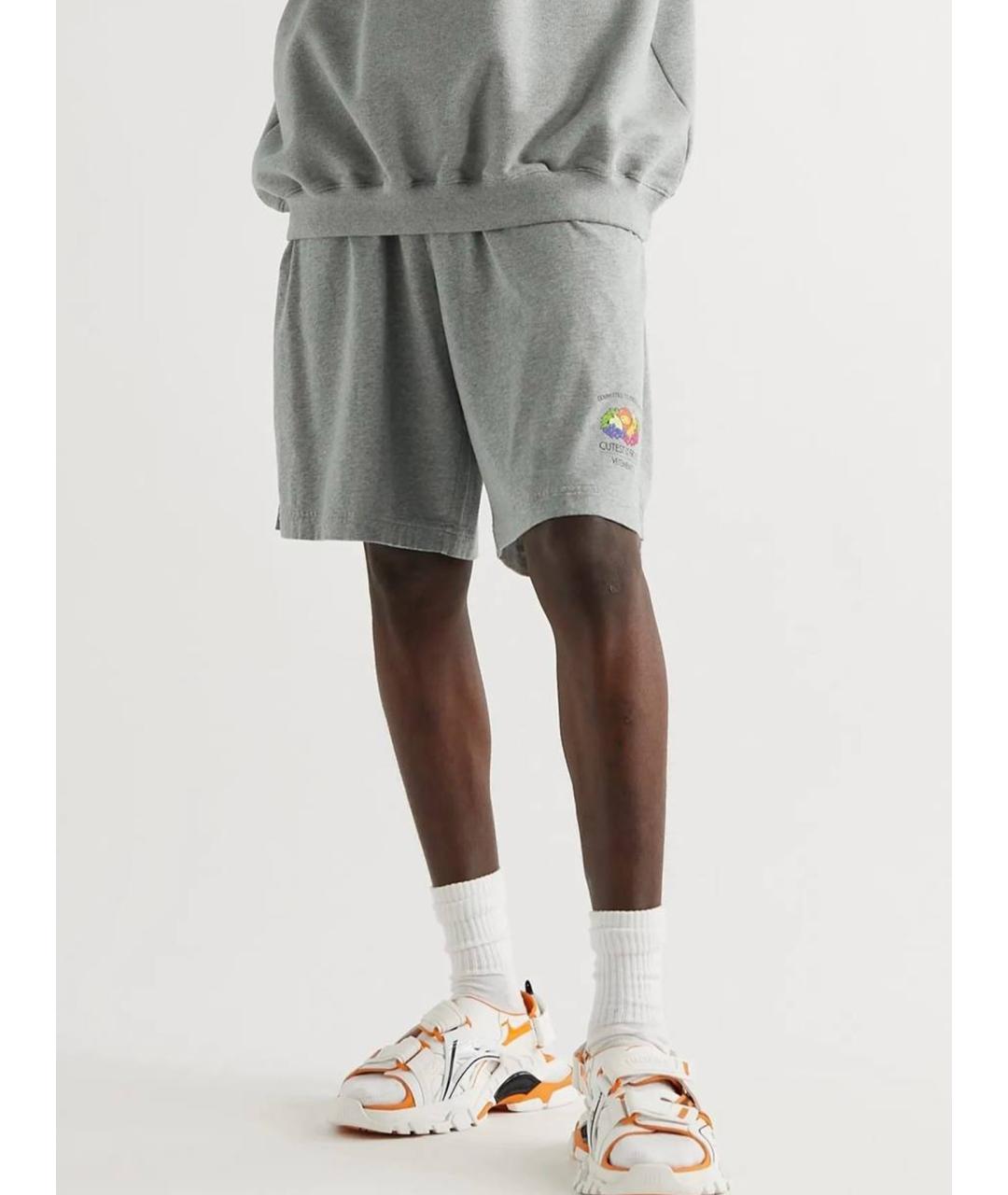VETEMENTS Темно-синие шорты, фото 12