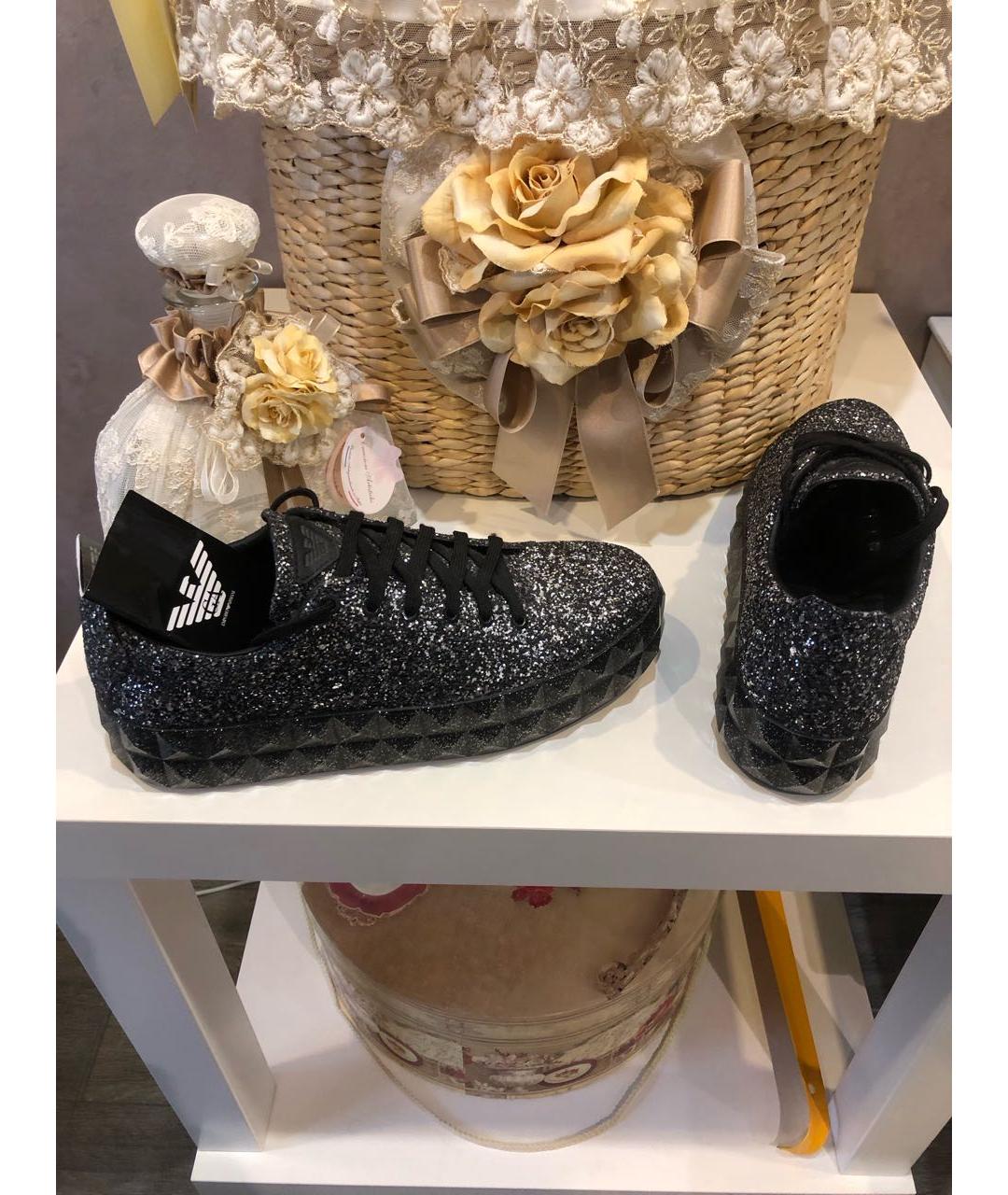 EMPORIO ARMANI Кроссовки из искусственной кожи, фото 7