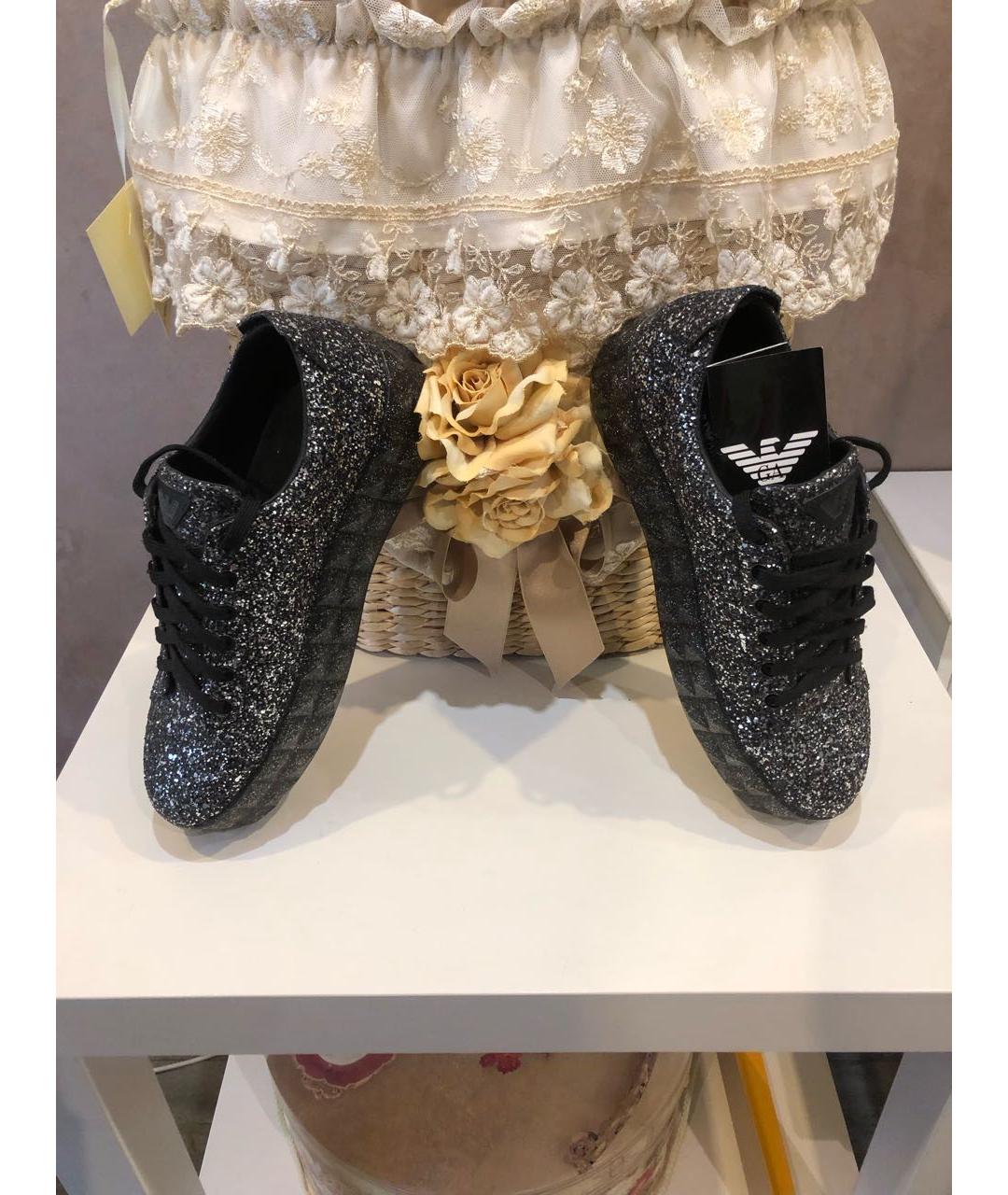 EMPORIO ARMANI Кроссовки из искусственной кожи, фото 5