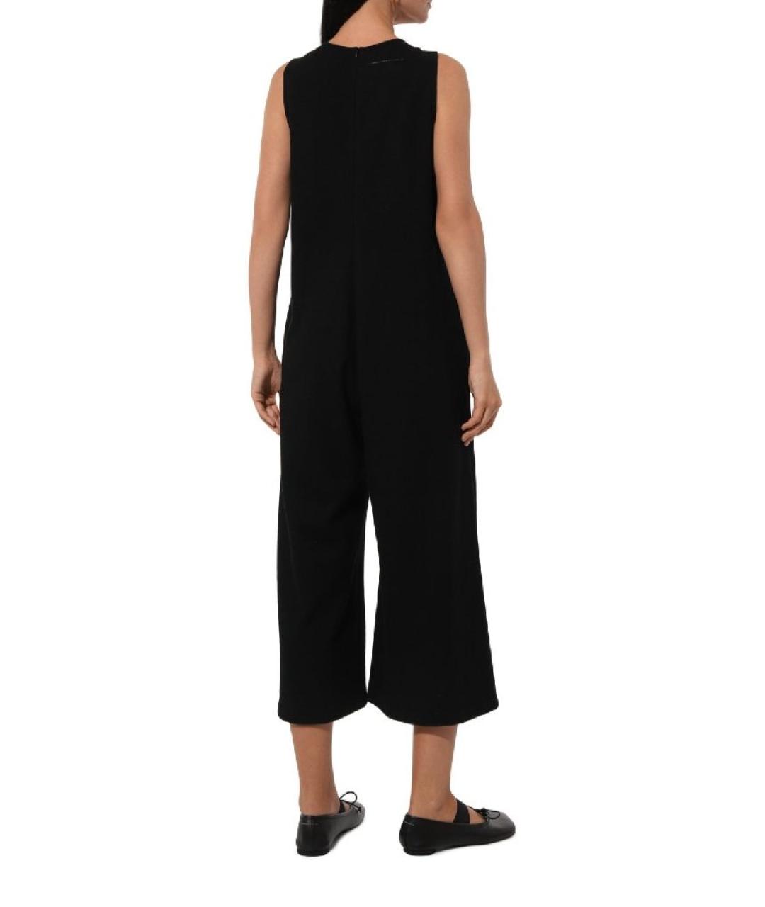 MM6 MAISON MARGIELA Черный шерстяной комбинезон, фото 8