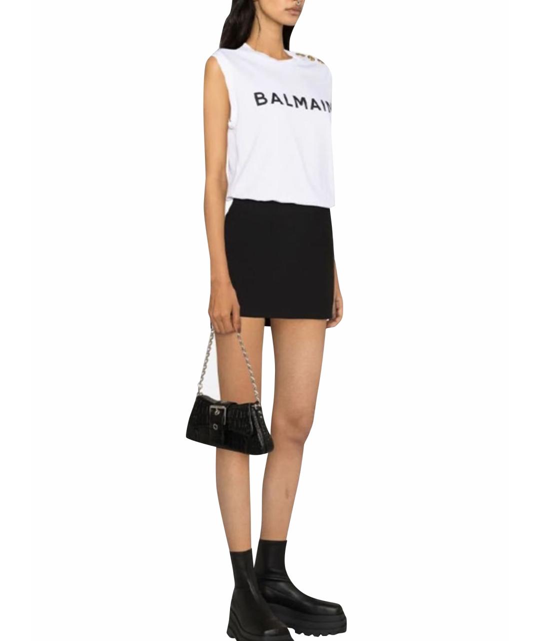 BALMAIN Белая футболка, фото 6
