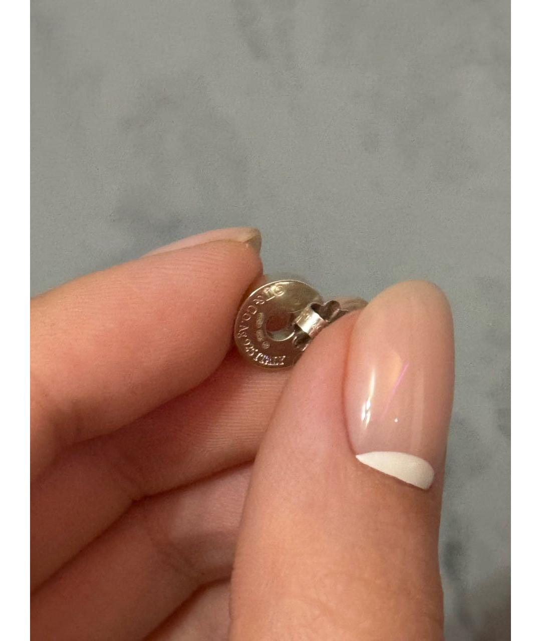 TIFFANY&CO Серебряные серебряные серьги, фото 2