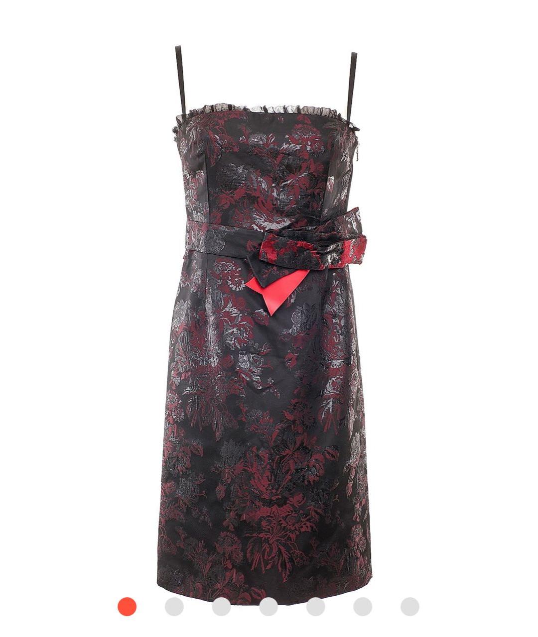 DOLCE&GABBANA Черное ацетатное вечернее платье, фото 9