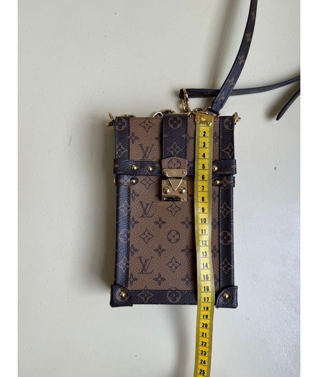LOUIS VUITTON Коричневая сумка через плечо, фото 5