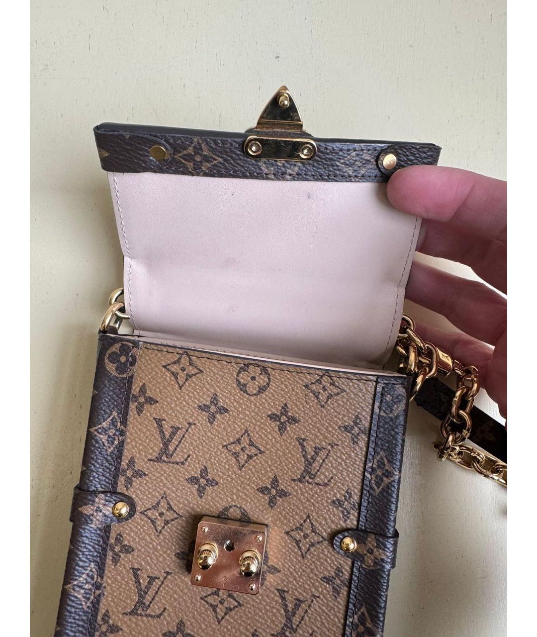 LOUIS VUITTON Коричневая сумка через плечо, фото 7
