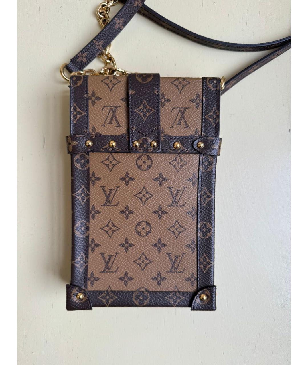 LOUIS VUITTON Коричневая сумка через плечо, фото 2