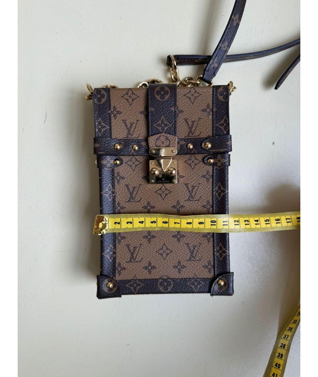 LOUIS VUITTON Коричневая сумка через плечо, фото 4