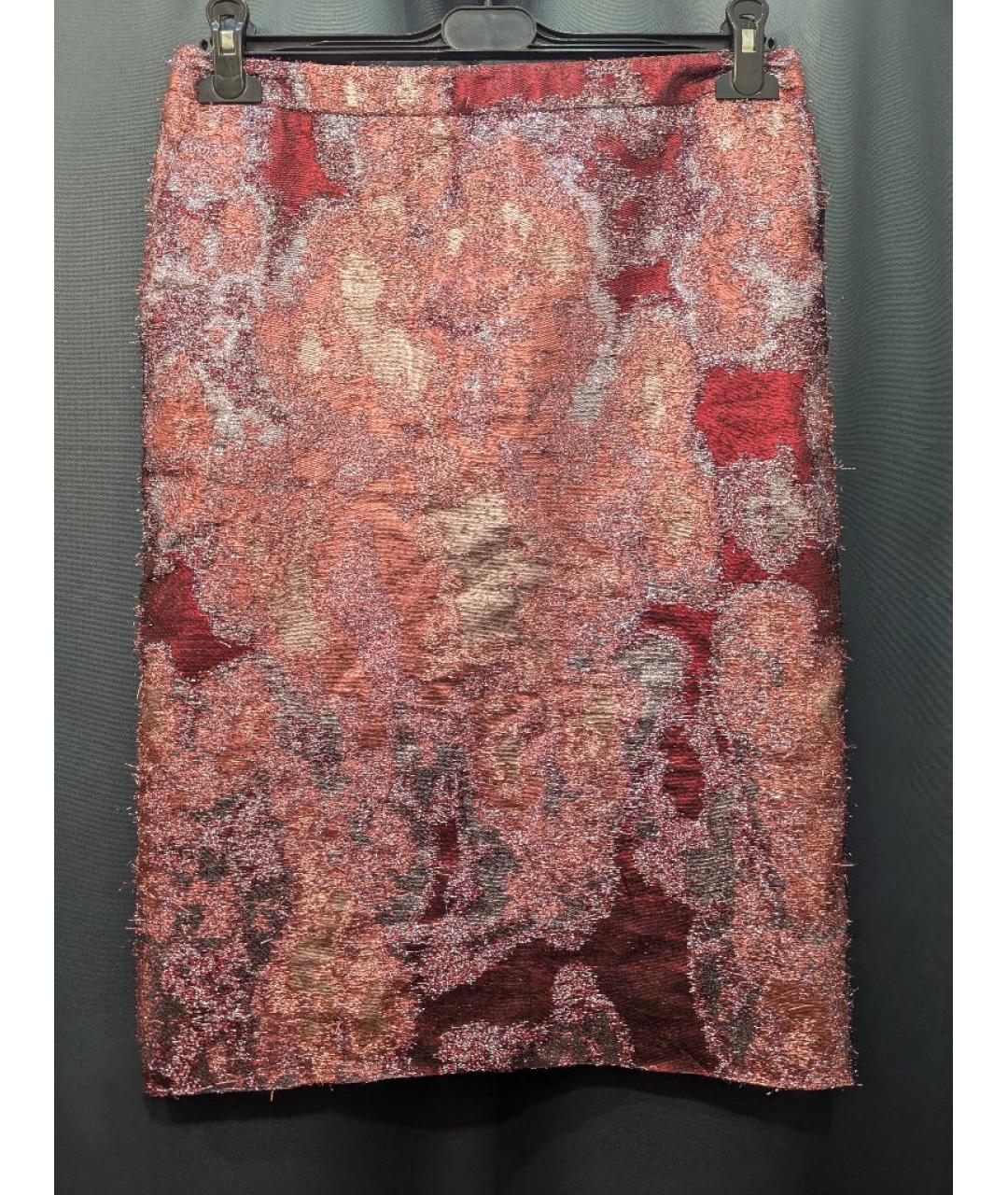 DRIES VAN NOTEN Розовая юбка миди, фото 9