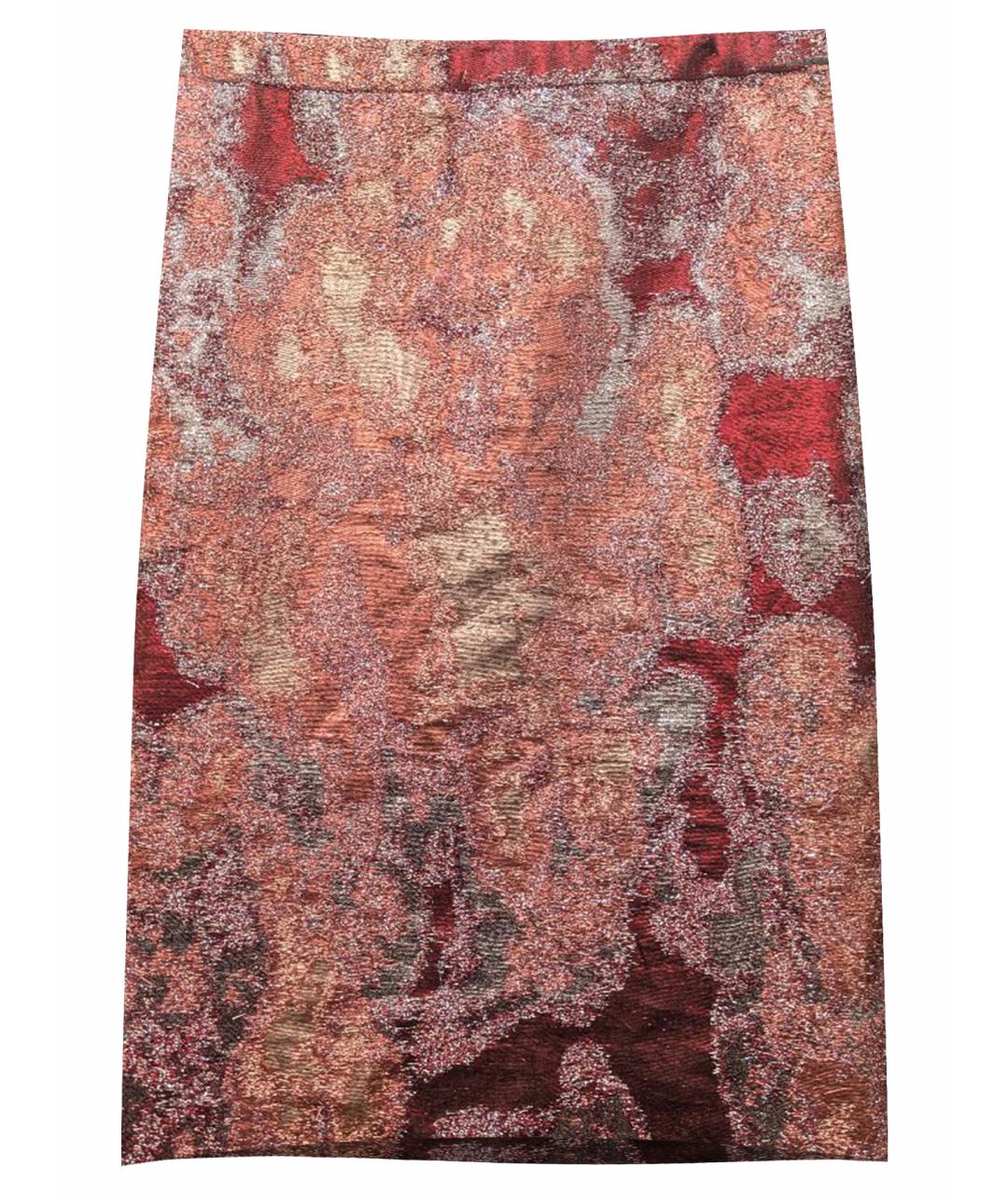 DRIES VAN NOTEN Розовая юбка миди, фото 1