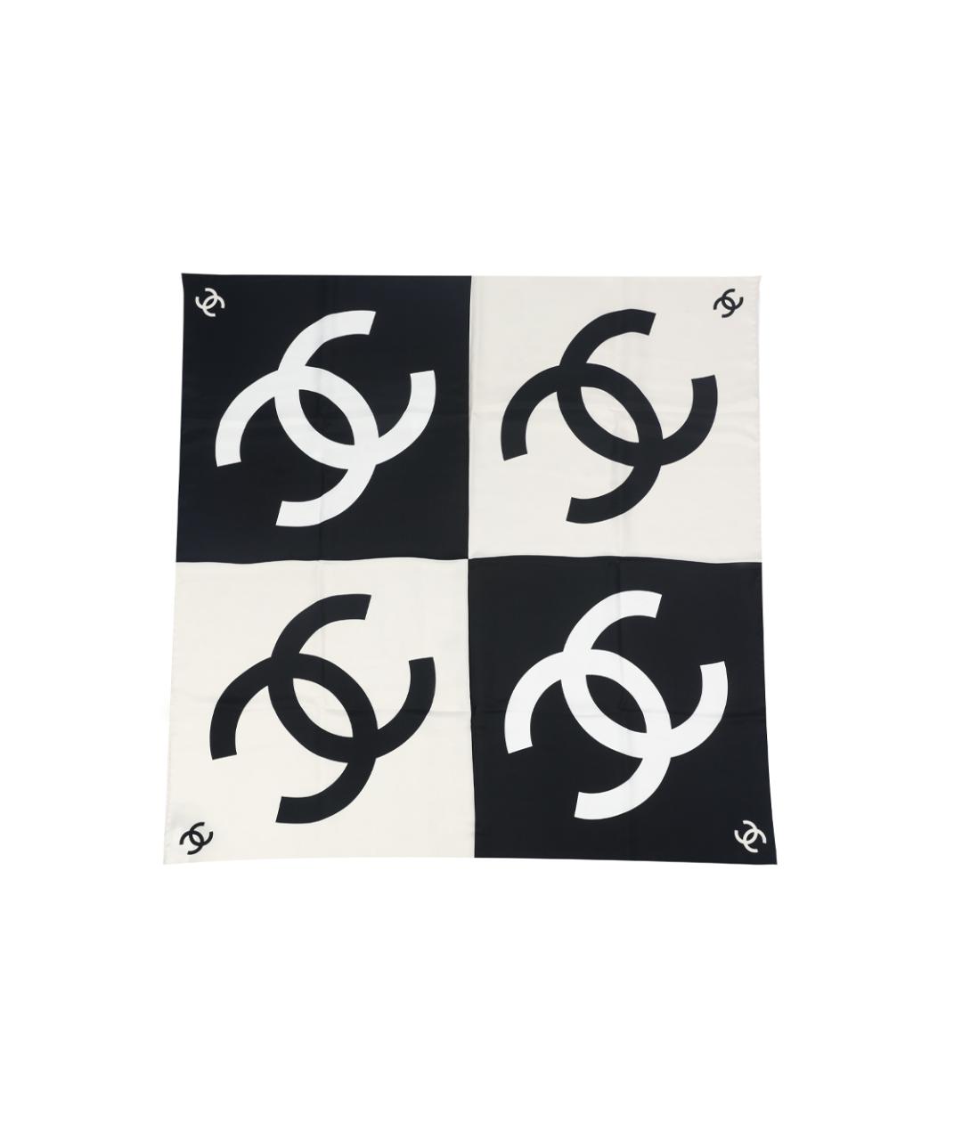CHANEL Мульти шелковый шарф, фото 1