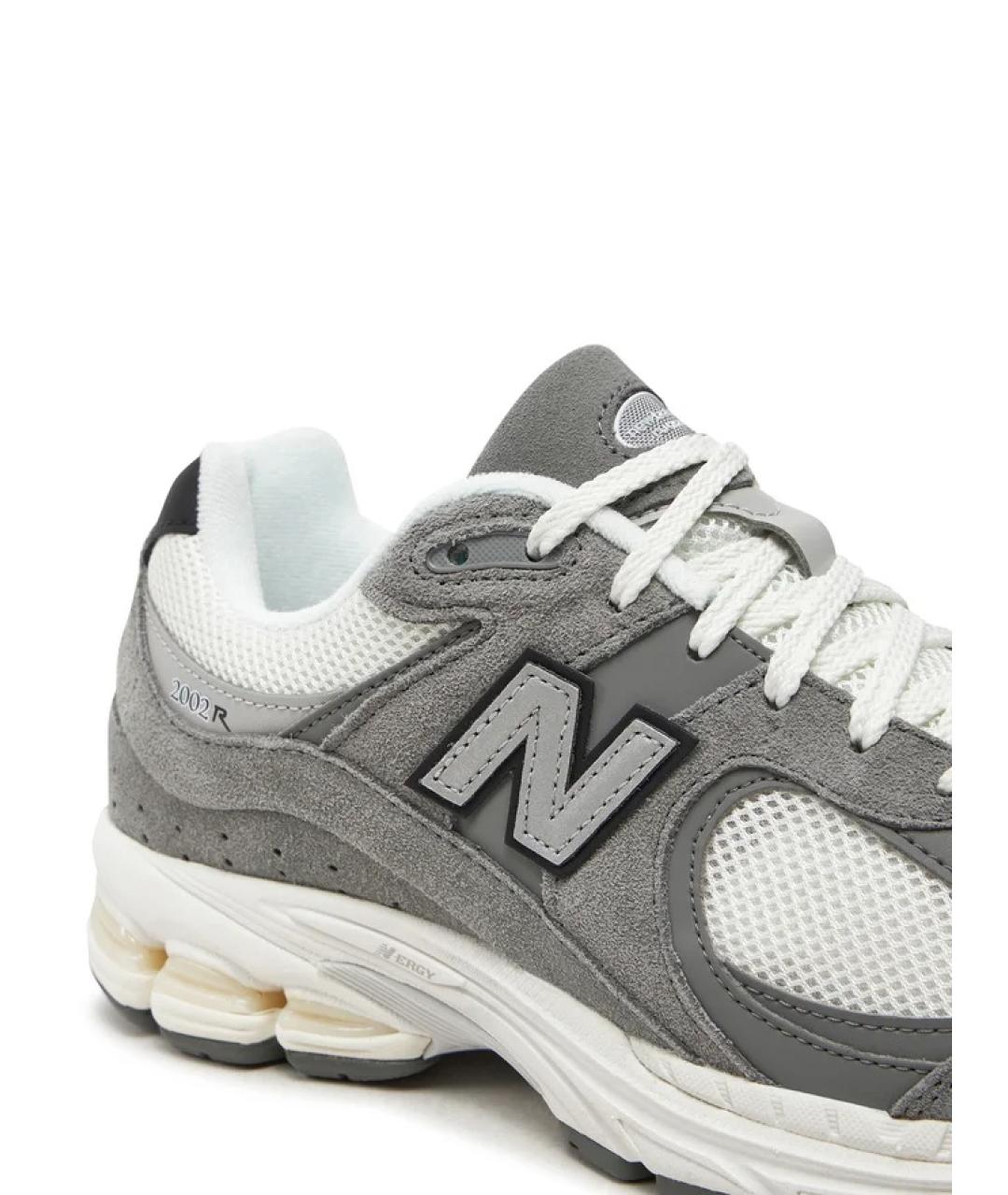 NEW BALANCE Серые замшевые низкие кроссовки / кеды, фото 7