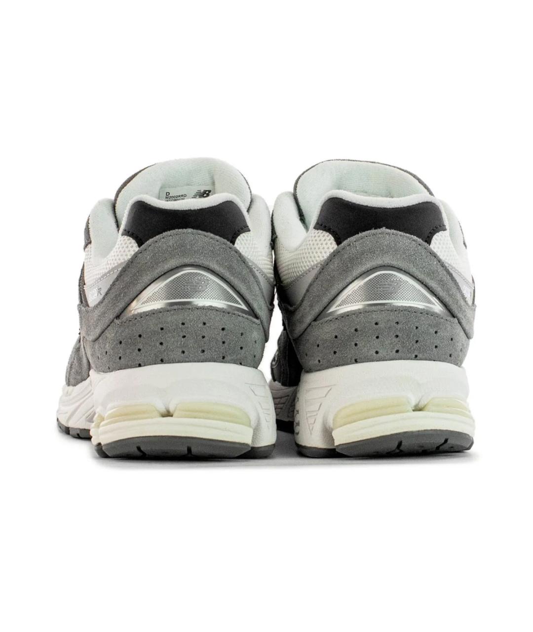 NEW BALANCE Серые замшевые низкие кроссовки / кеды, фото 4