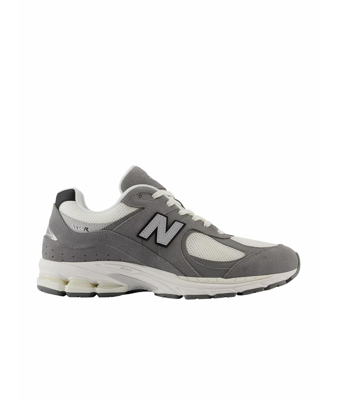 NEW BALANCE Серые замшевые низкие кроссовки / кеды, фото 1
