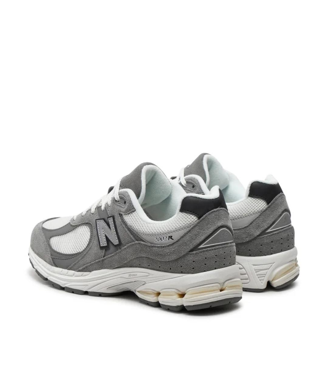 NEW BALANCE Серые замшевые низкие кроссовки / кеды, фото 6