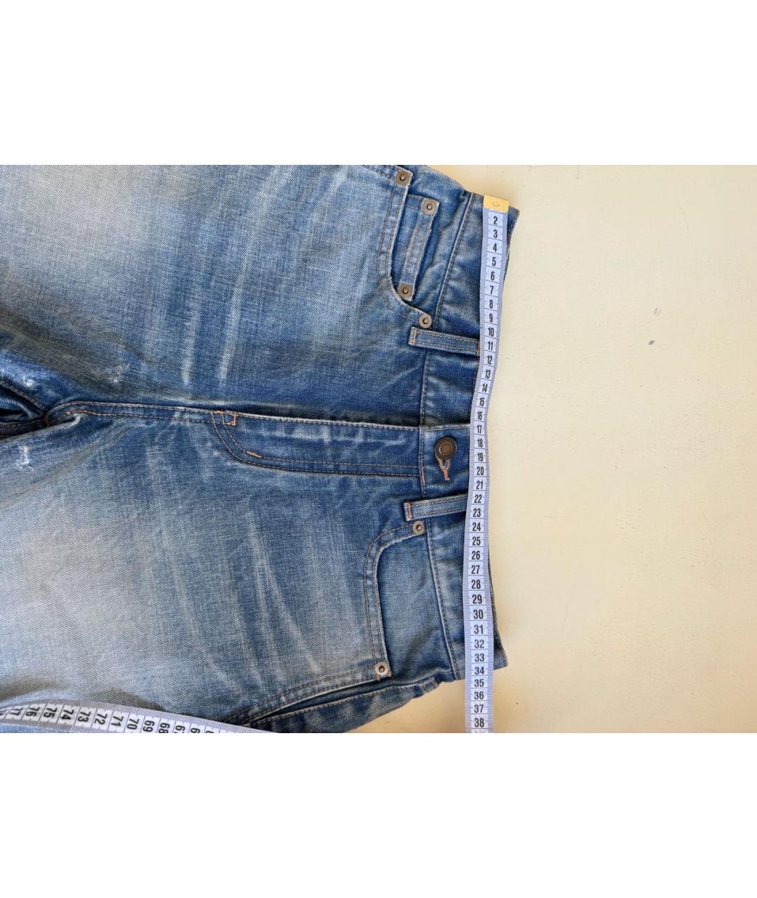 SAINT LAURENT Синие шорты, фото 6