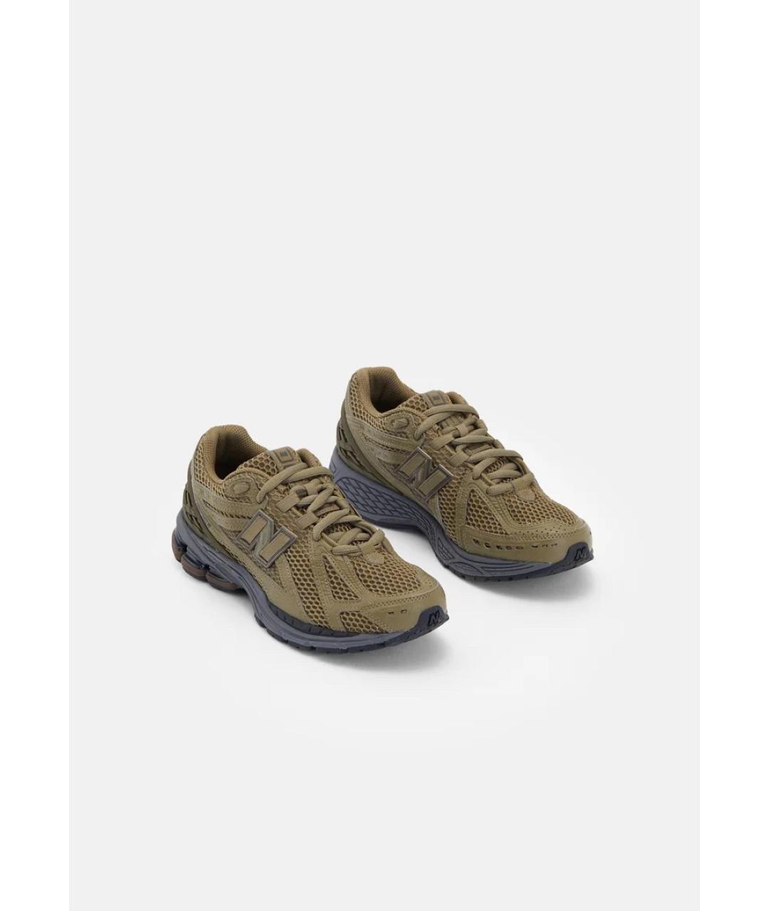 NEW BALANCE Хаки низкие кроссовки / кеды, фото 3