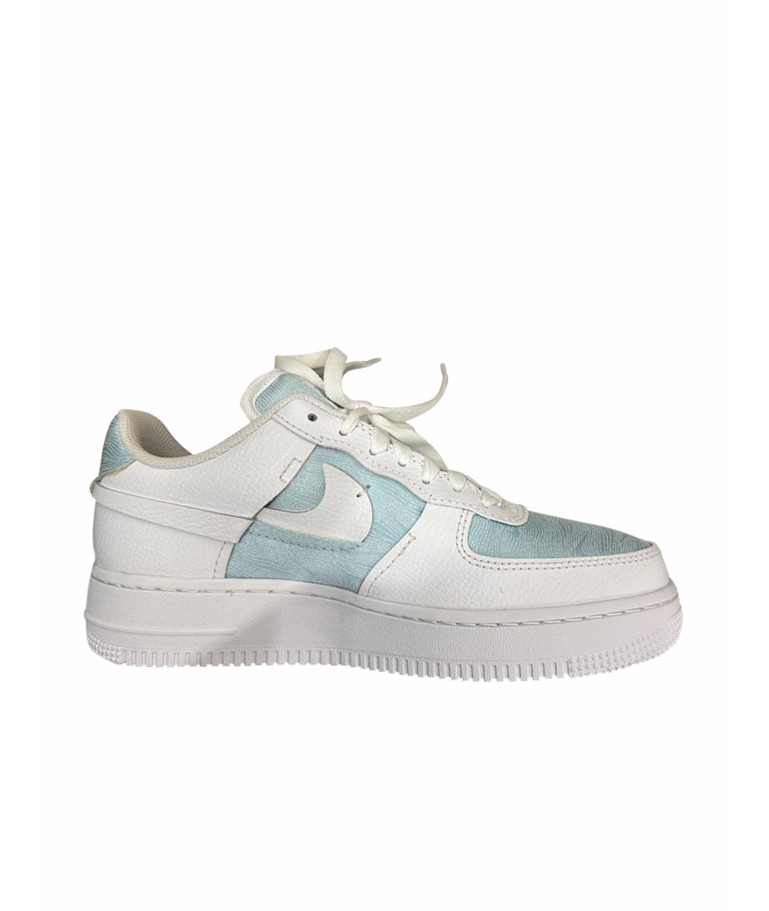 NIKE Белые кожаные кеды, фото 1