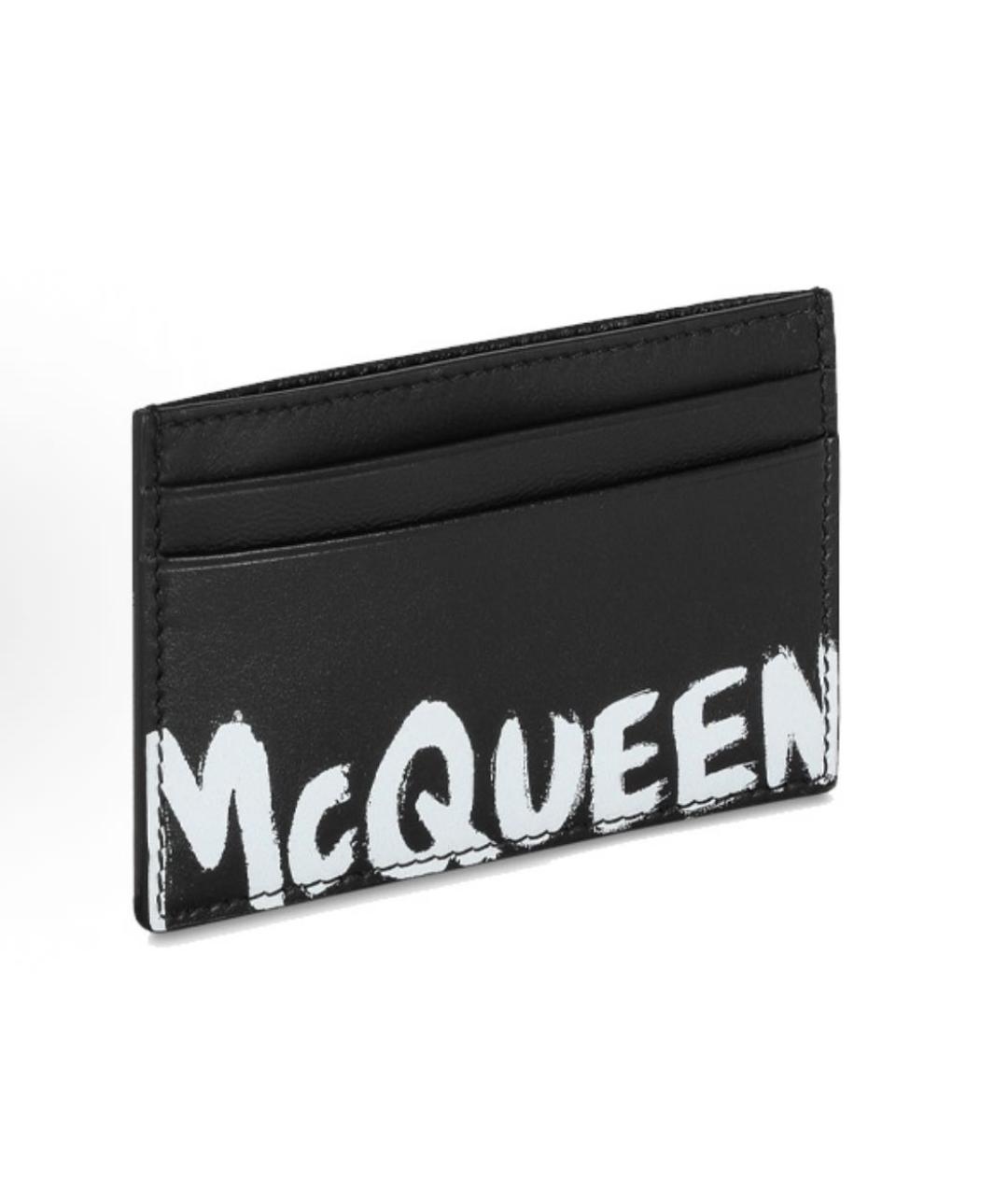 ALEXANDER MCQUEEN Черный кардхолдер, фото 2
