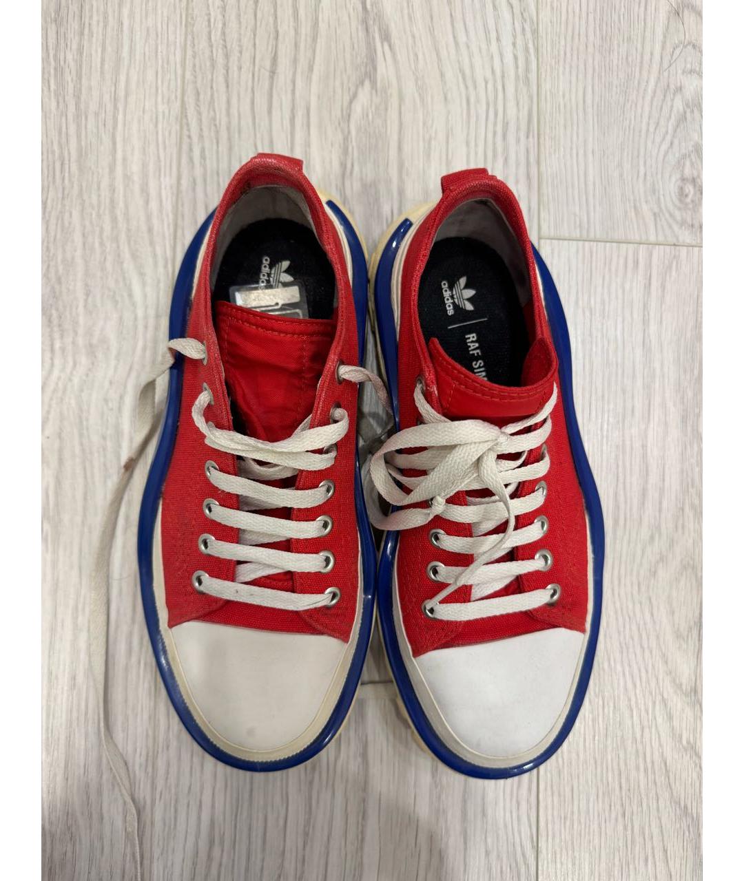 ADIDAS X RAF SIMONS Мульти текстильные кеды, фото 3